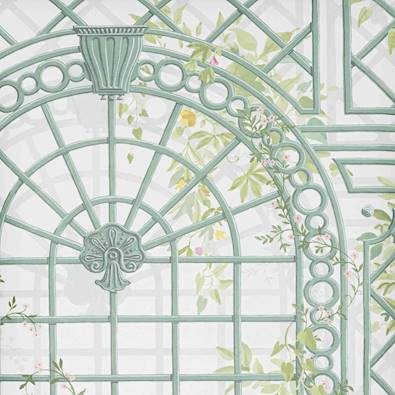 L'Orangerie Wallpaper, Paon