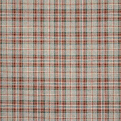 Hutton Plaid, Tomato/Teal