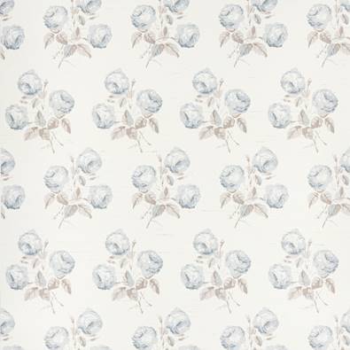 Bowood Sisal Wallpaper, Blue/Grey