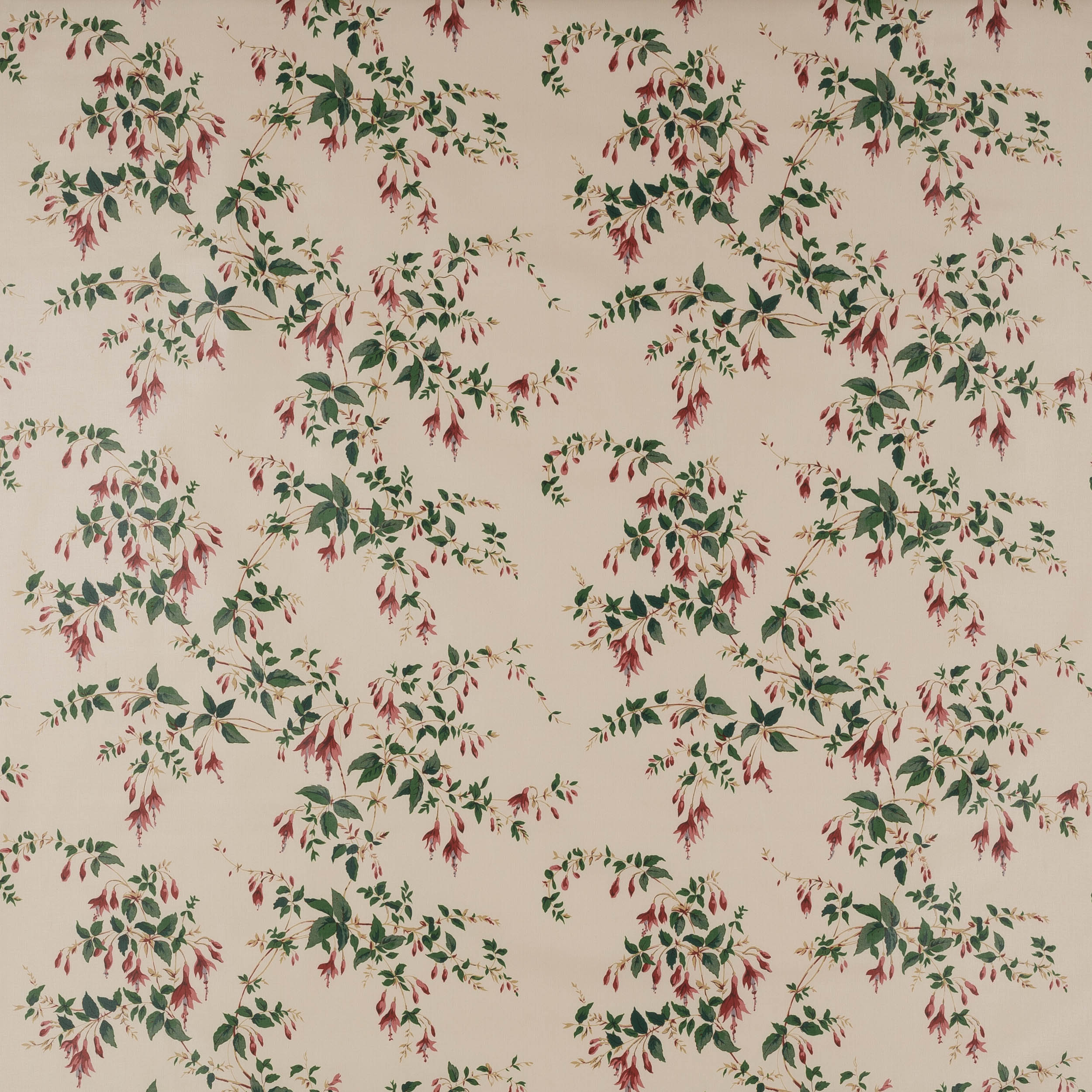 Fuchsia Fabric in Red by Colefax and Fowler